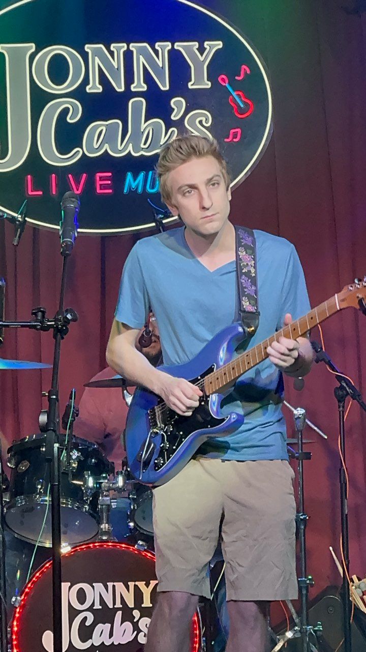 August James performing